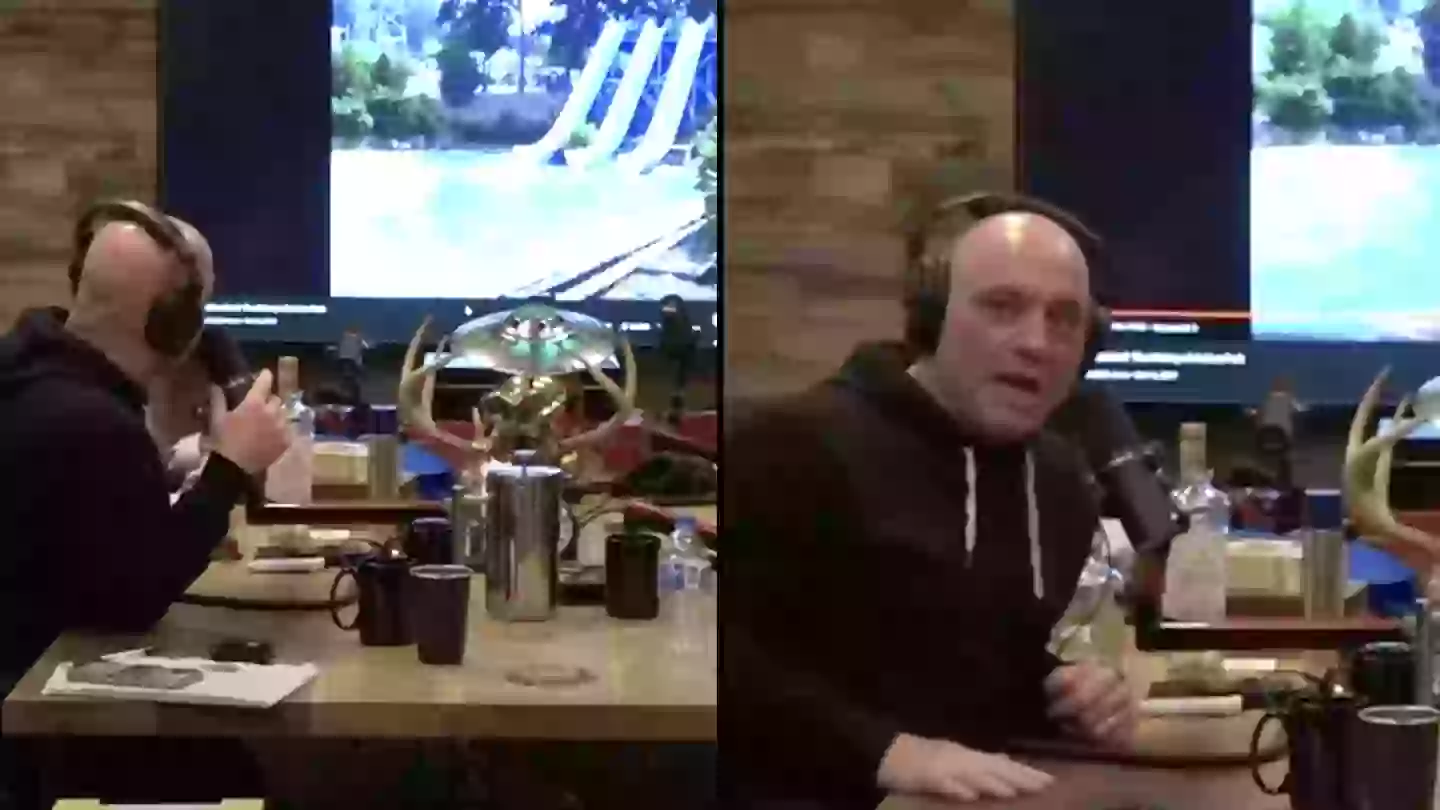Joe Rogan Playing Pool Joe Rogan says 'that's a great way to break your neck' after watching ...