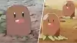 Pokémon quietly unveils Diglett's full body, and I wish I'd never looked