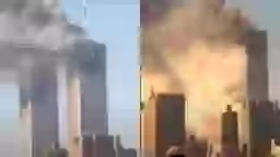 New footage of 9/11 Twin Tower collapse from 'unseen angle' was ...