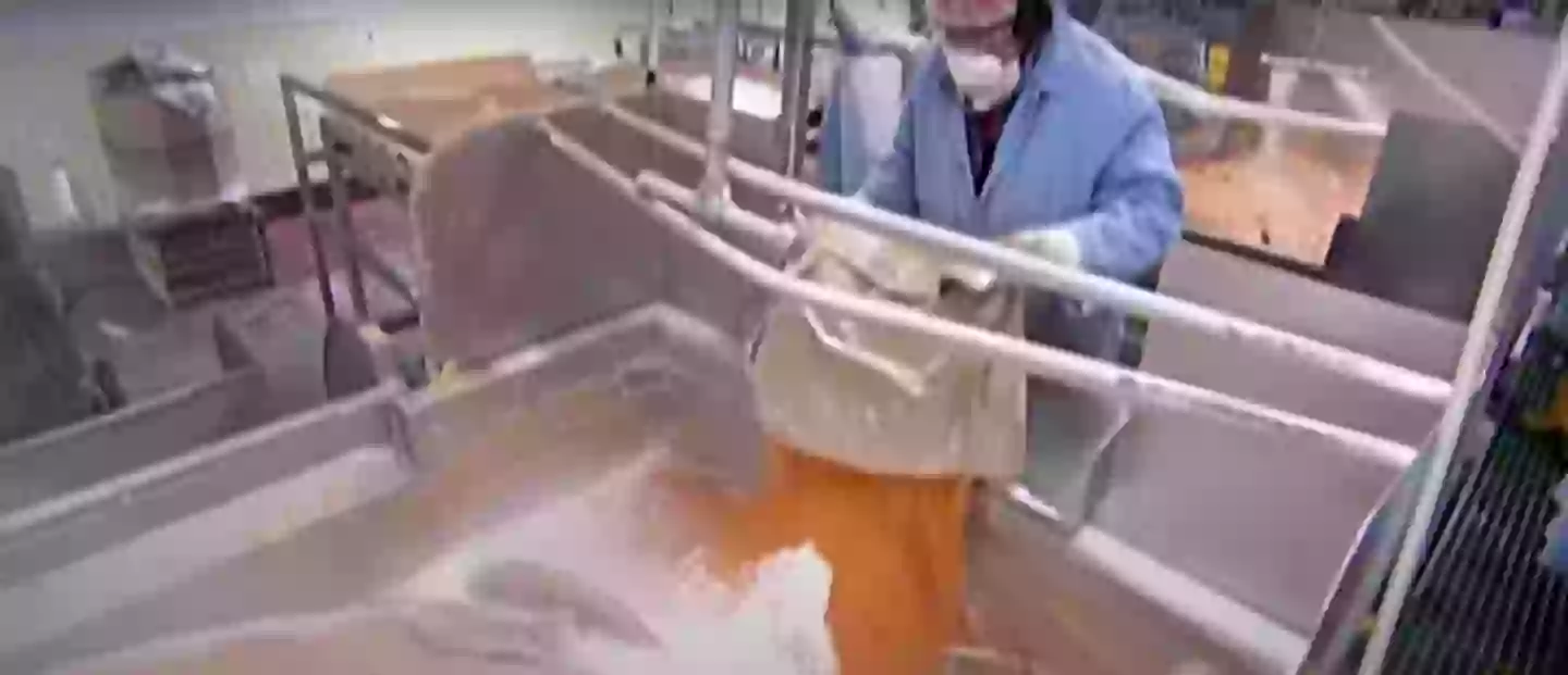 Flavourings are poured in (Discovery)