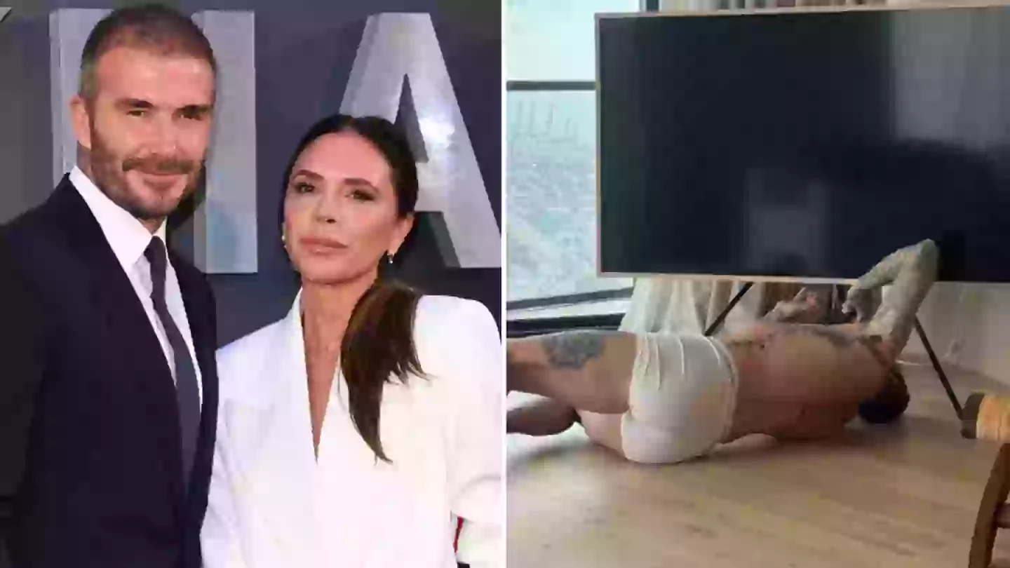 Fans go wild after Victoria Beckham shares cheeky snap of husband David Beckham