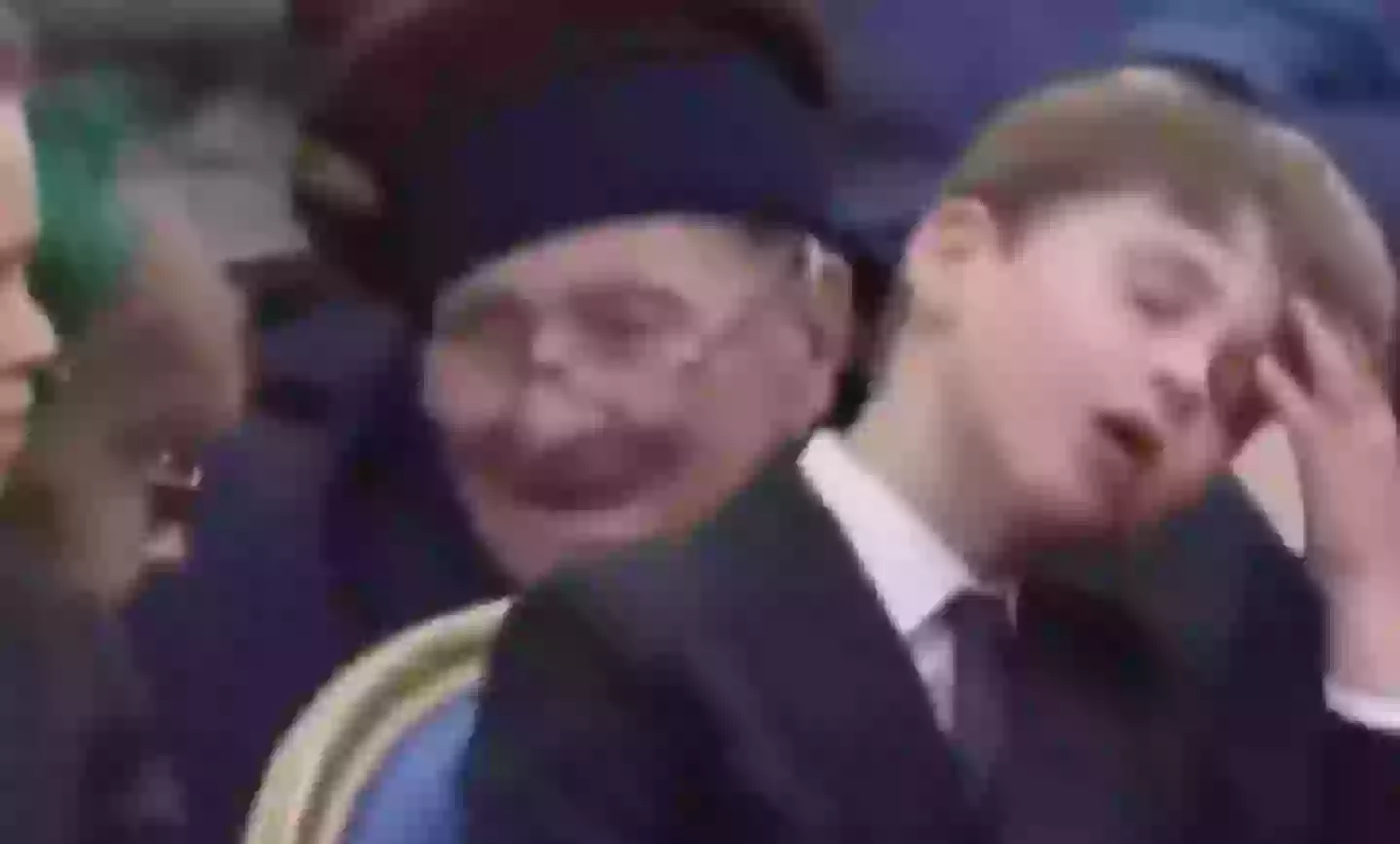 Louis appeared to troll his brother (Sky)