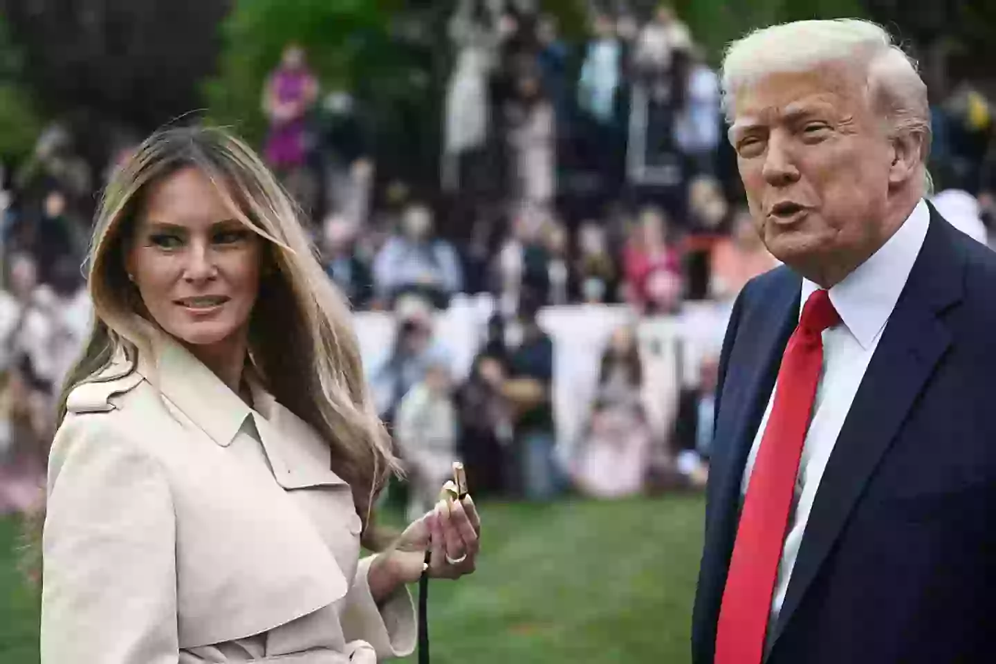 Donald Trump's new birth incentive hasn't gone down well (BRENDAN SMIALOWSKI/AFP via Getty Images)