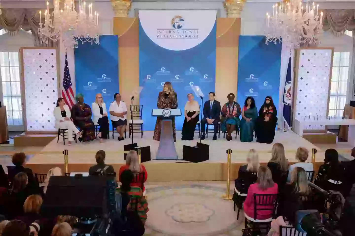 Melania's speech seemingly rubbed some listeners up the wrong way (Chip Somodevilla/Getty Images)