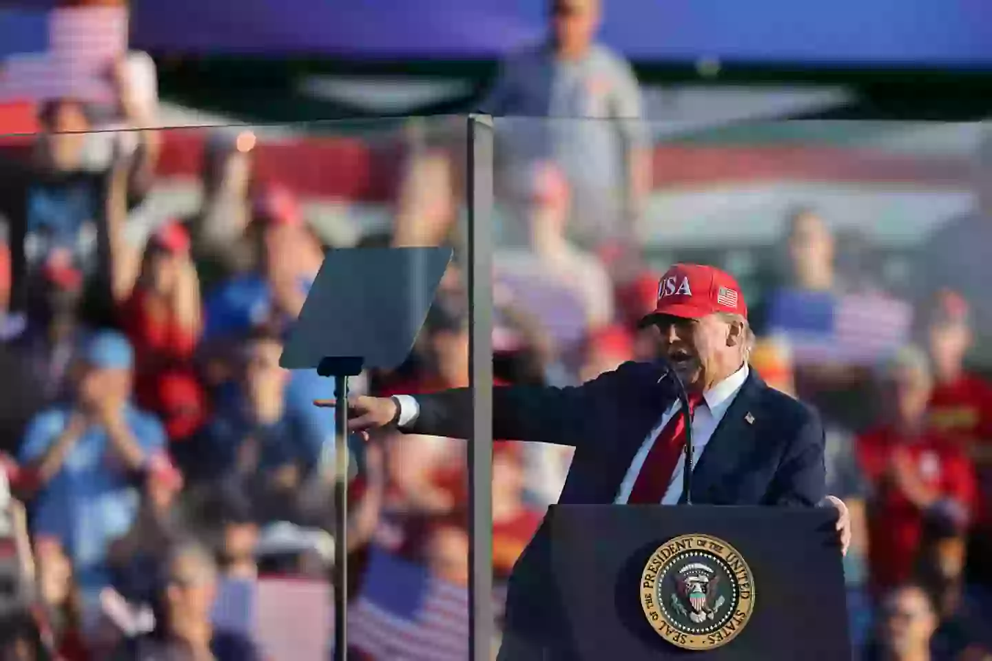 UFC boss, Dana White, seemingly confirmed Trump's announcement (Bloomberg / Contributor / Getty Images)