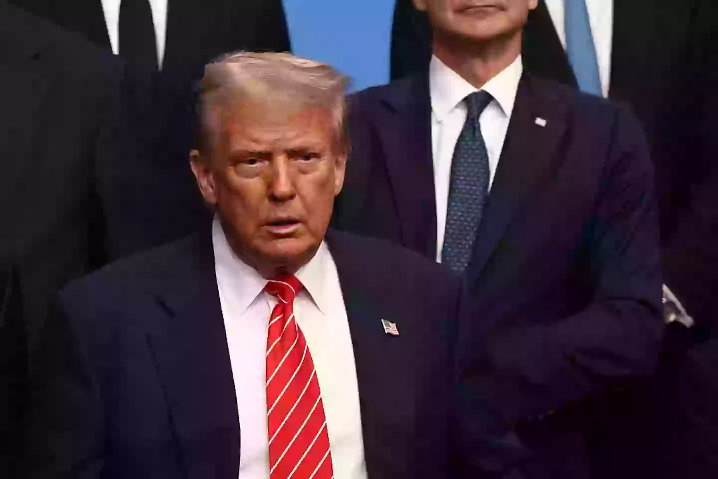 President Donald Trump is never far from the headlines and conspiracy theories (Jakub Porzycki/NurPhoto via Getty Images)