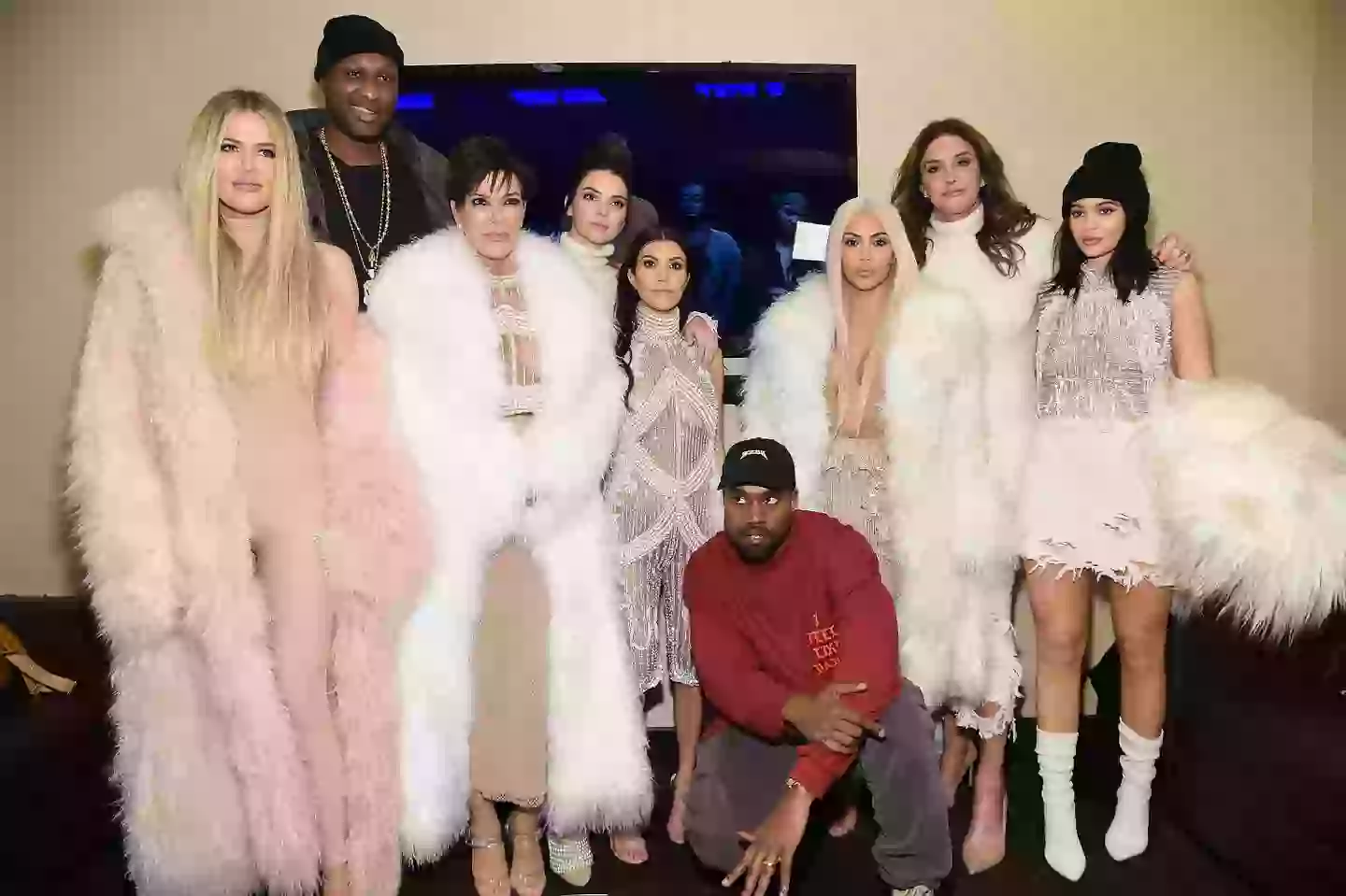 Kanye slammed the 'Kardashian mob' (Jamie McCarthy/Getty Images for Yeezy Season 3)
