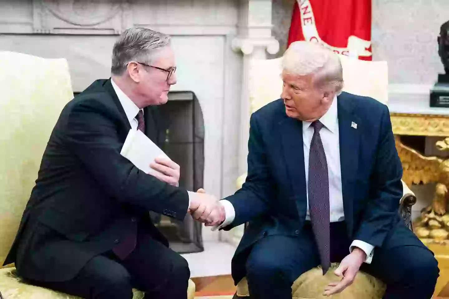 The two world leaders met in the White House yesterday (27 February). (Jabin Botsford/The Washington Post via Getty Images)