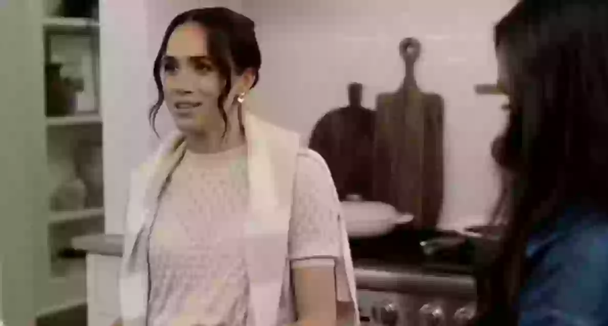 Meghan explained she shares the same name as her children (Netflix)