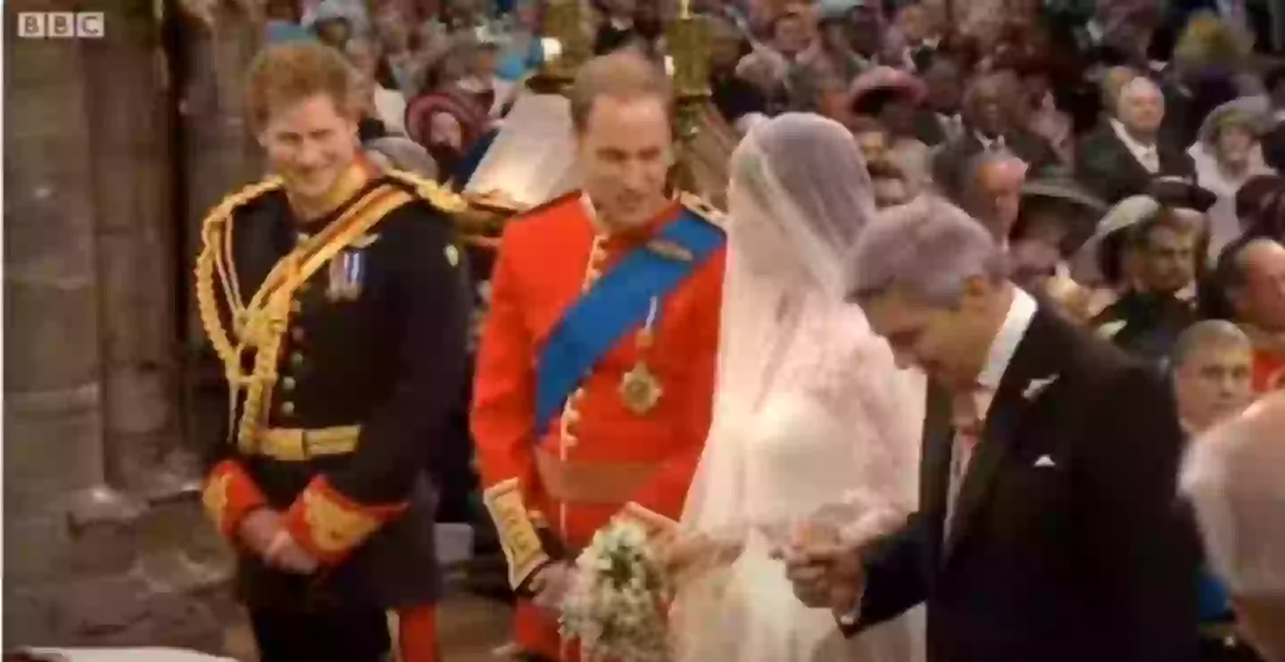 What did William whisper to Kate? (BBC)