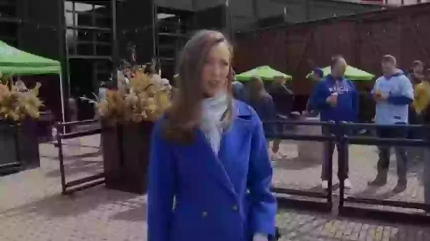 The journalist was horrified (TikTok/@michellemackey)