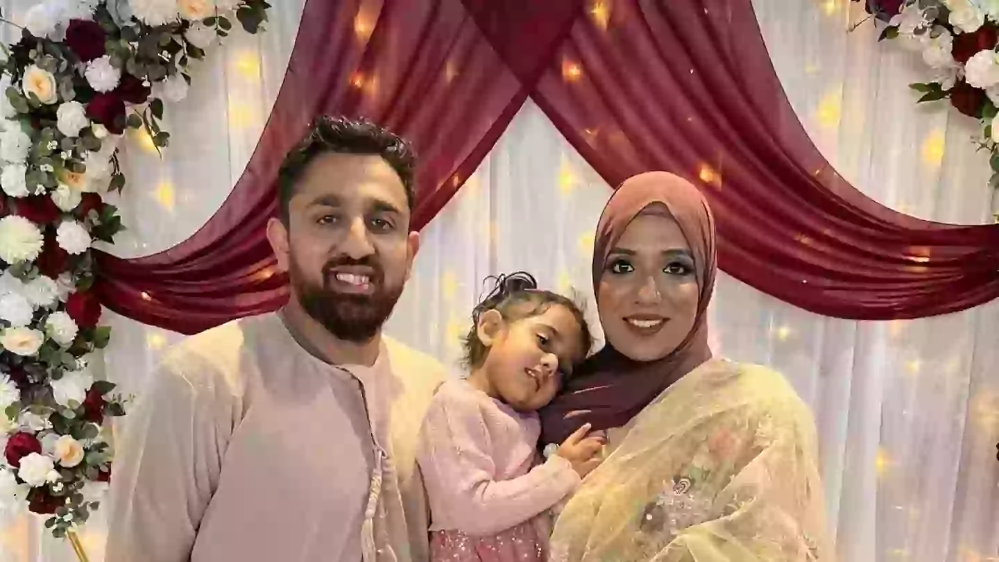 A British family-of-three have been named (Family Handout)