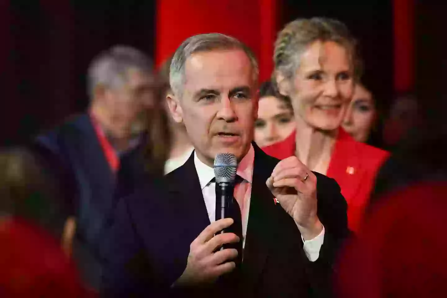 Canadian PM Mark Carney has not held back on Donald Trump. (Stringer/Anadolu via Getty Images)