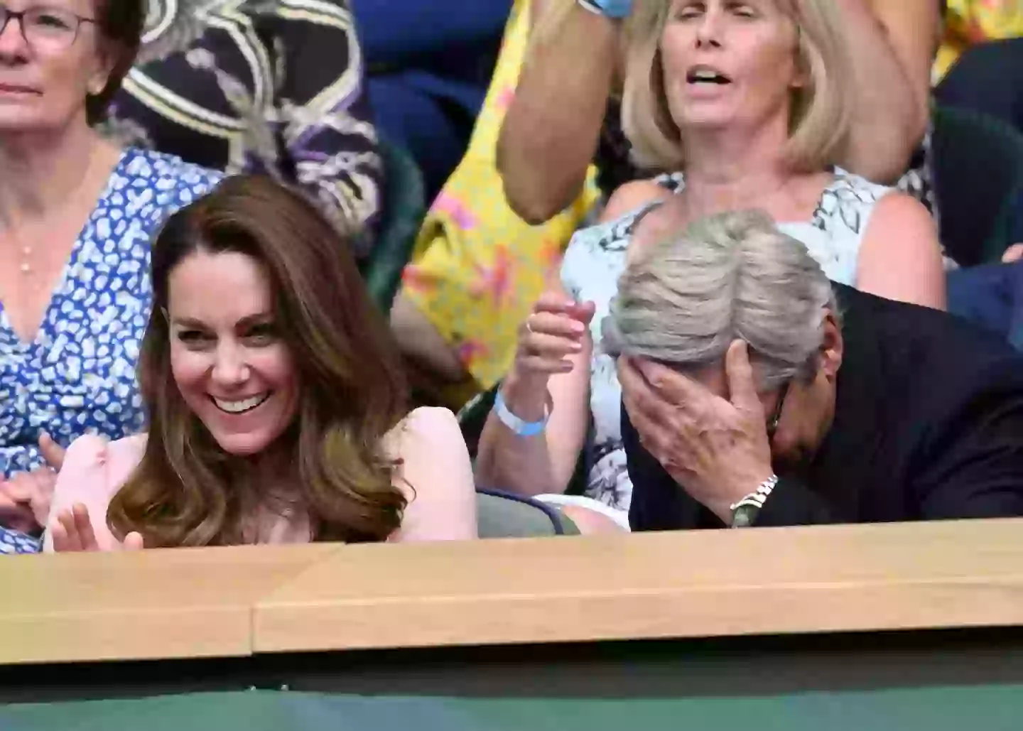 Kate was 'mortified' following a mix-up involving her dad, Michael (Karwai Tang/WireImage)