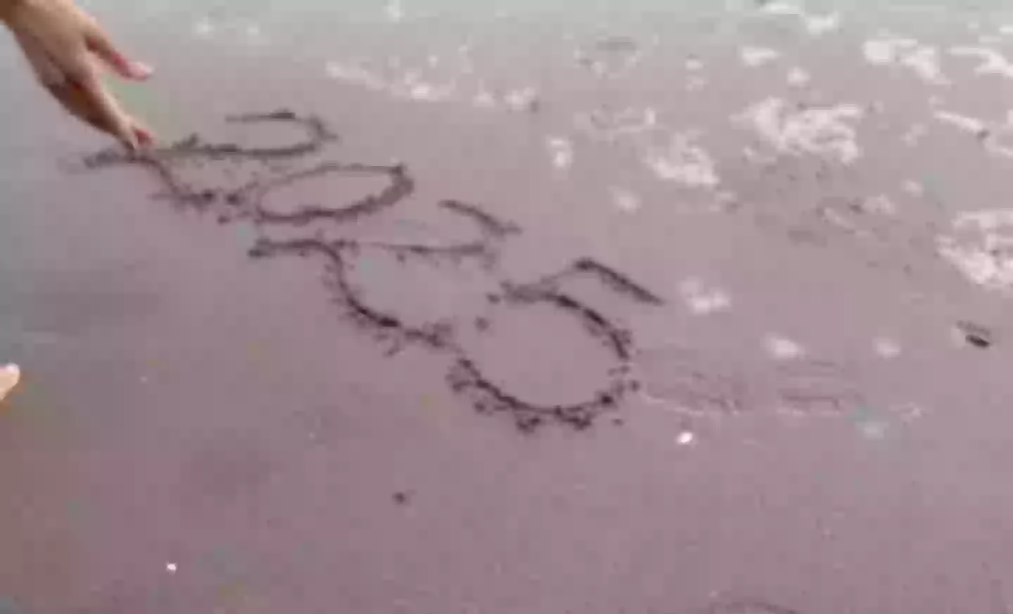 The clip allegedly contained a 'hidden message' (Instagram/@meghan)