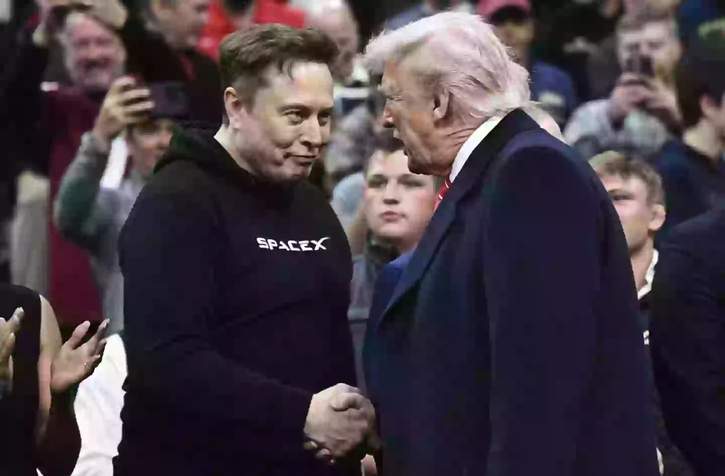 Trump and Musk's relationship is said to have broken down in recent months (BRENDAN SMIALOWSKI/AFP via Getty Images)