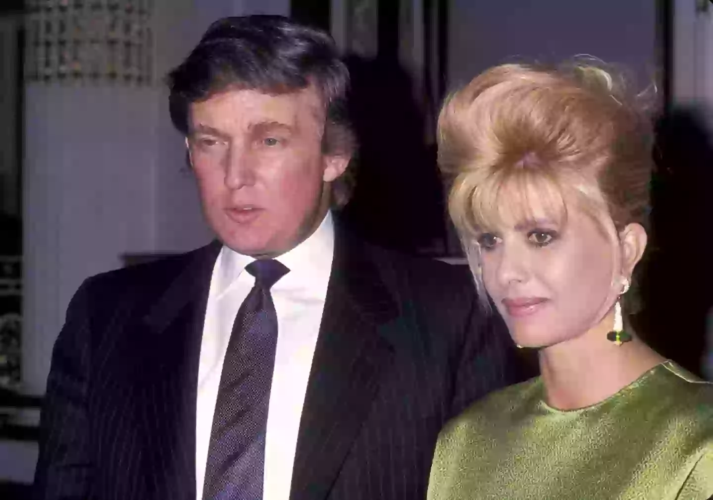 Trump with first wife Ivana (Ron Galella/Ron Galella Collection via Getty Images)