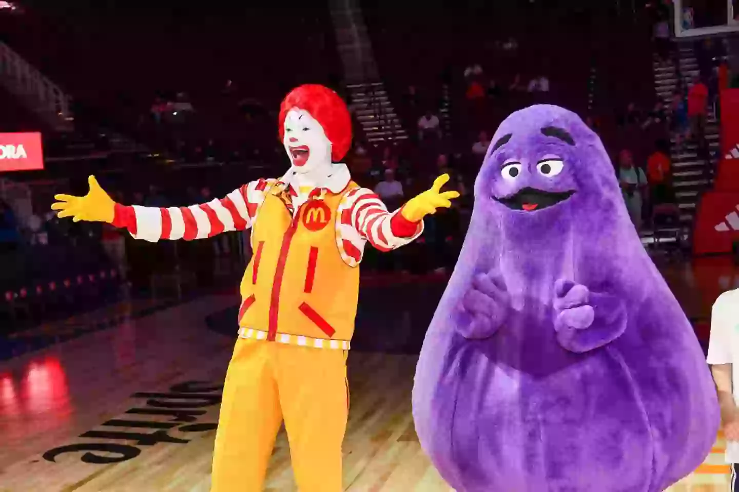 Grimace is a huge, anthropomorphic taste bud (Marcus Ingram / Stringer / Getty Images)