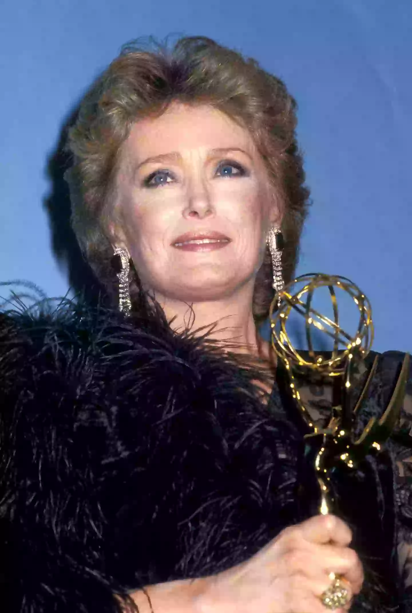 Rue McClanahan, pictured here with an Emmy Award, was 53 in 1987 (Ron Galella/Ron Galella Collection via Getty Images)
