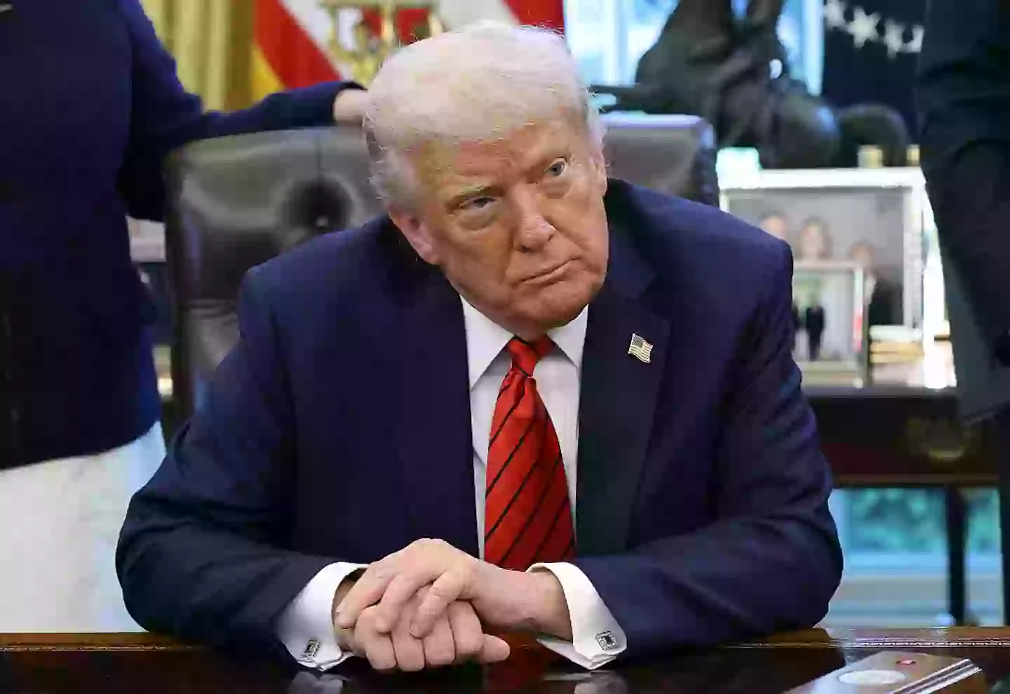 Trump was criticised for the comment (Win McNamee/Getty Images)