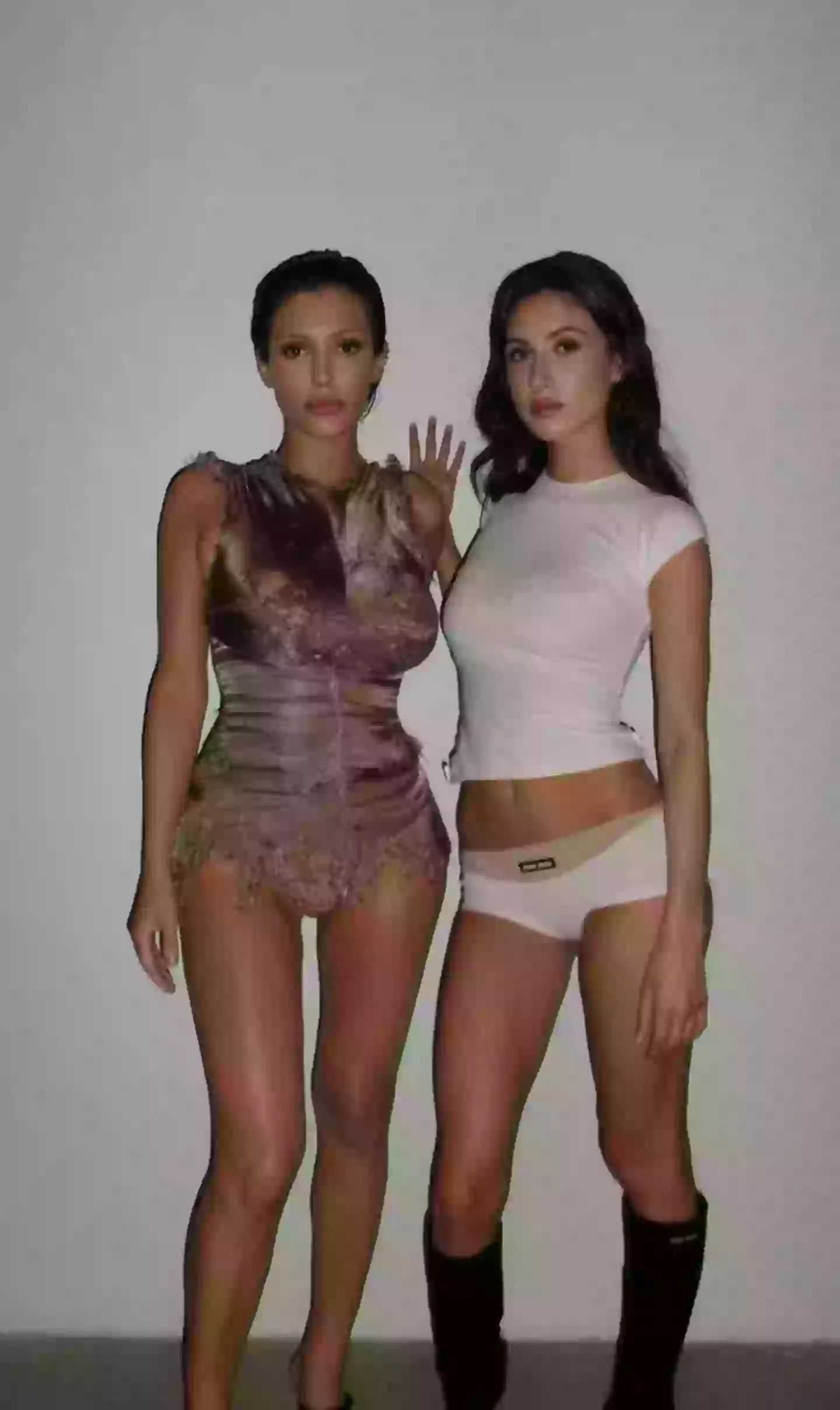 Censori's younger sister, Angelina, previously shared her support over the Grammys outfit (Instagram/@angelinacensori)