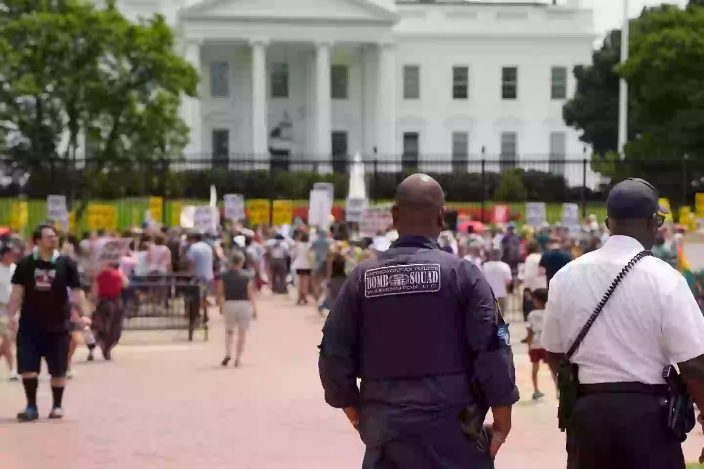 Trump reportedly responded to a sleeper cell terror threat (Aaron Schwartz/Bloomberg via Getty Images)