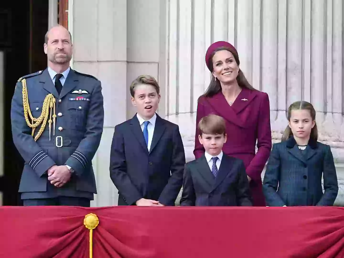 The royal family gathered in London today (5 May) to attend the VE Day parade (Chris Jackson / Staff / Getty Images)