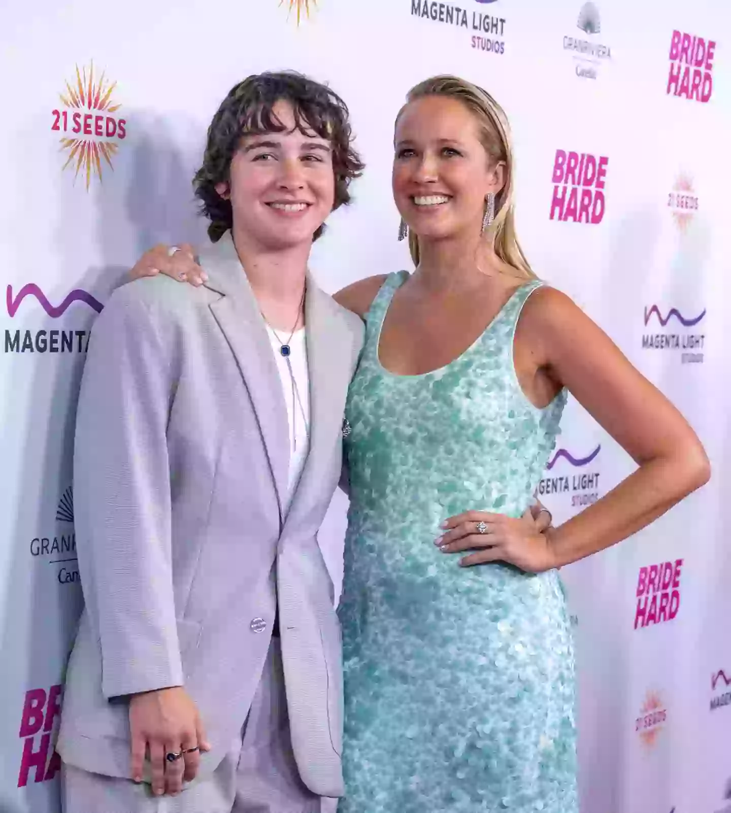 Anna is 42, while Jade is 24, making their age gap 18 years (Amanda Edwards/Getty Images)