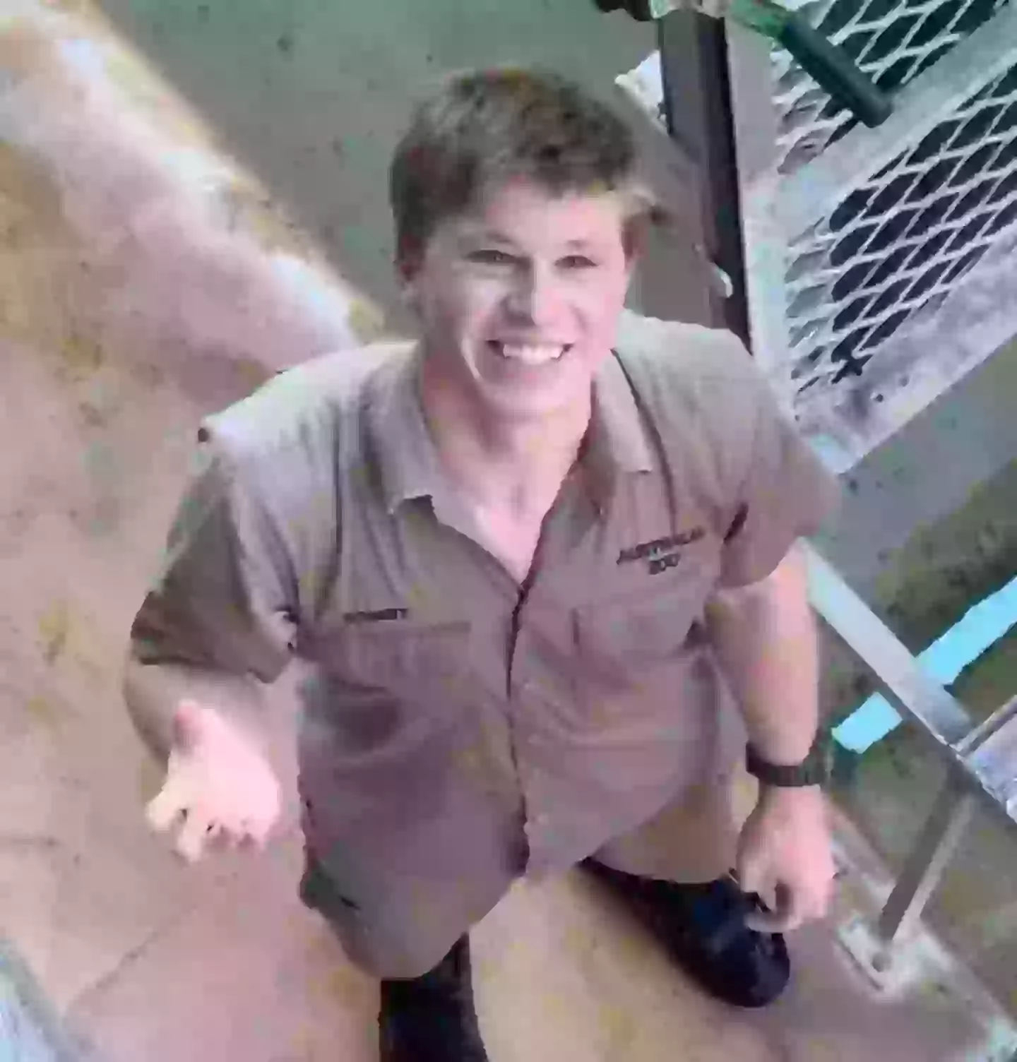 An American TikToker once tried their luck with Robert Irwin (@megangrass12/TikTok)