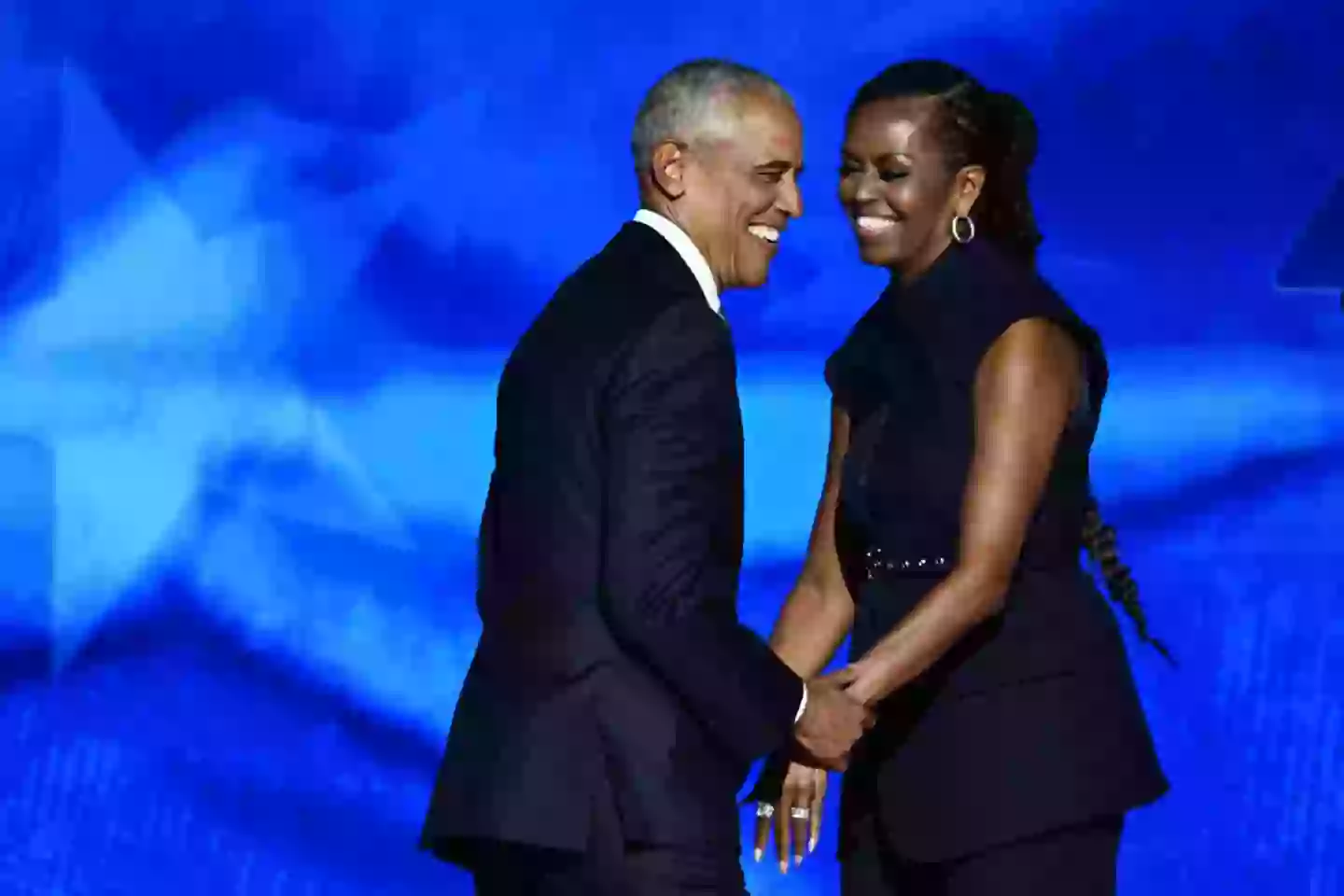 Michelle spoke about the divorce rumours (MANDEL NGAN/AFP via Getty Images)