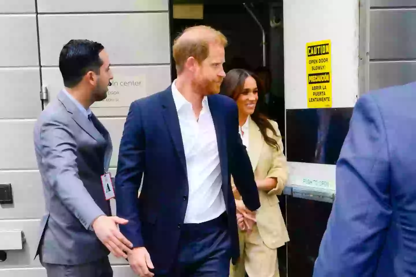 Harry and Meghan in New York last month (Raymond Hall/GC Images)