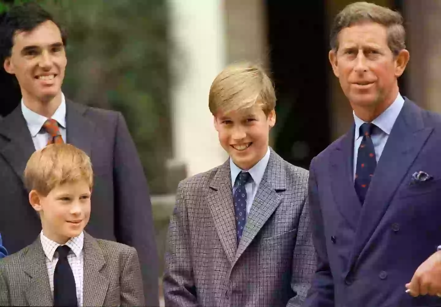 The brothers went by William and Harry Wales while at school (Tim Graham Photo Library via Getty Images)