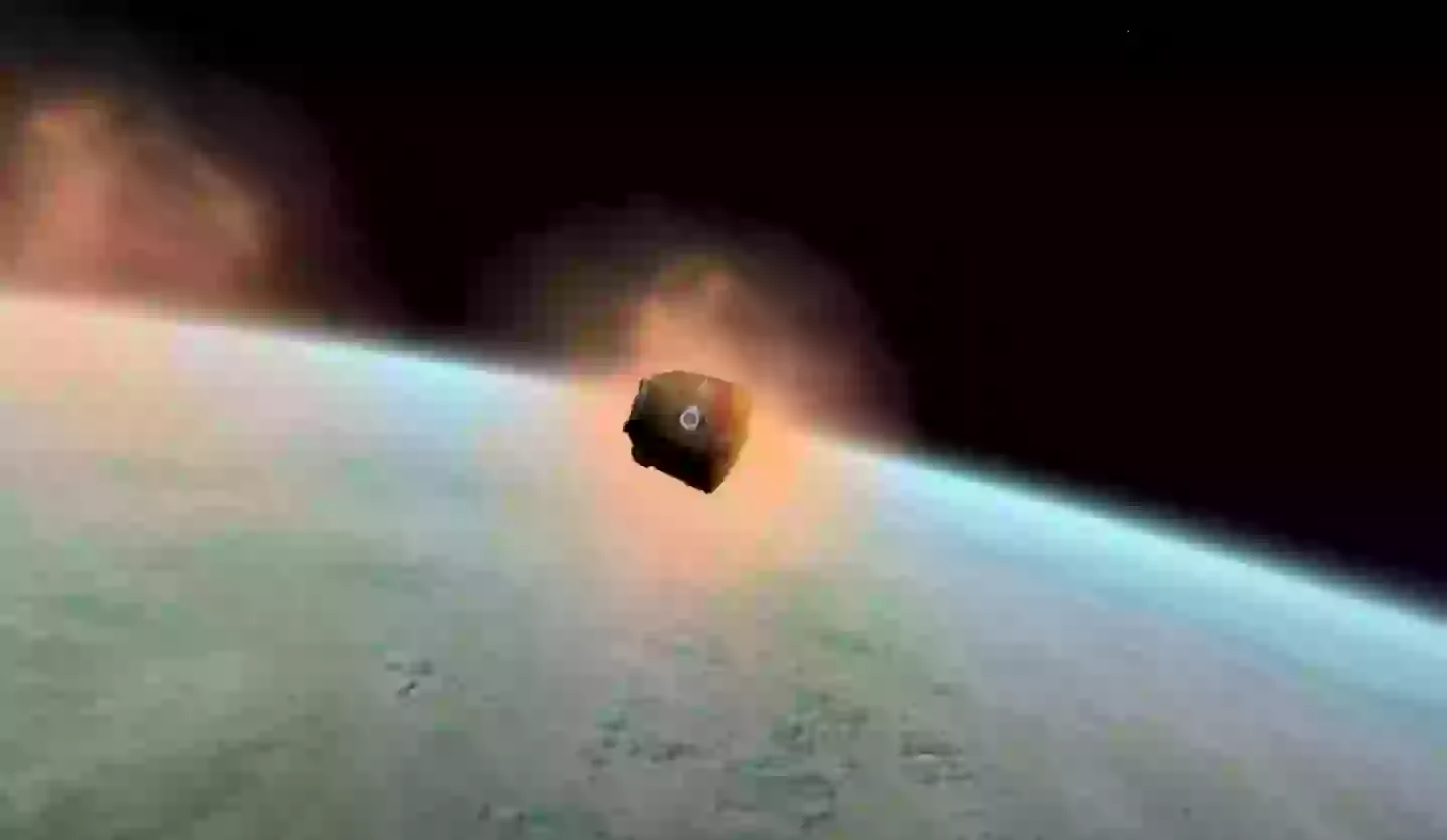 An ESA simulation of the return journey (YouTube/European Space Agency)