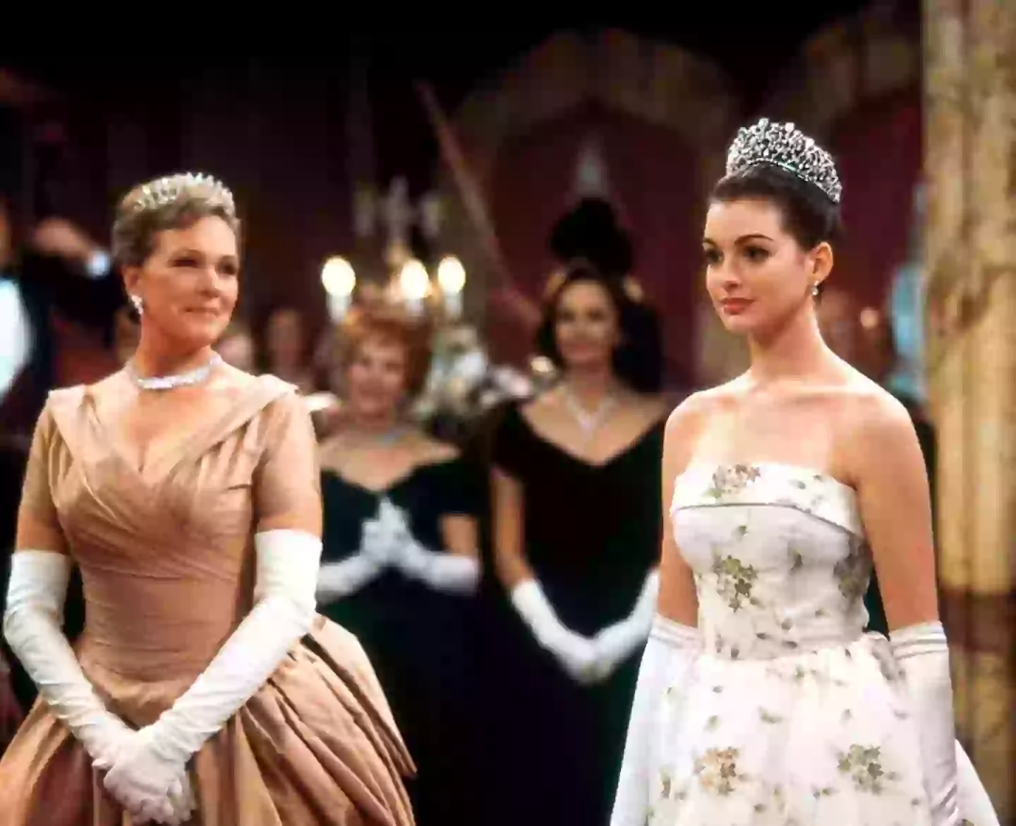 Hathaway rose to fame following her starring role in The Princess Diaries in the early 2000s (Disney)