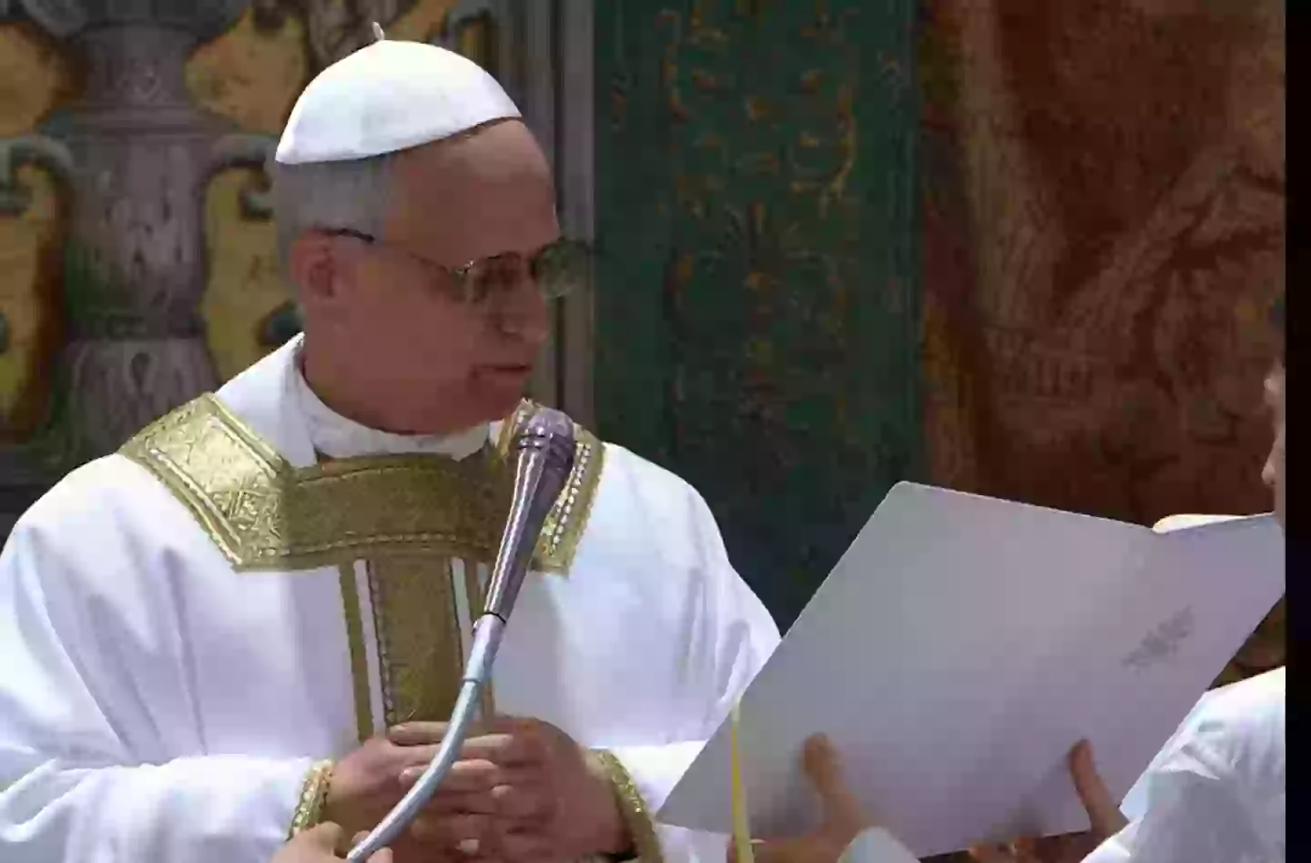 Pope Leo, 69, is the first pope to hail from the United States, having been born in Chicago (The Vatican)