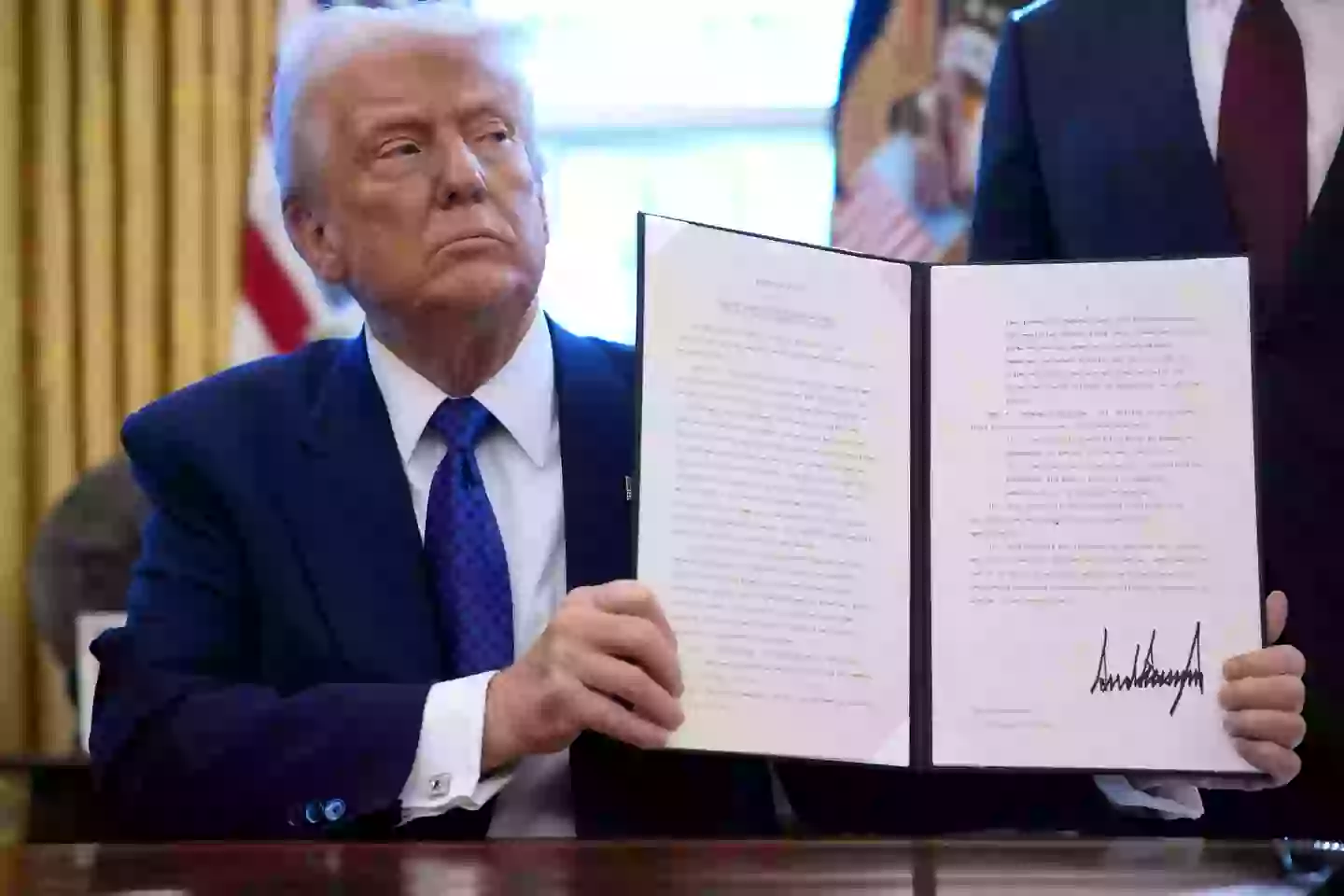 Trump has signed several executive orders since his inauguration last month (Andrew Harnik/Getty Images)