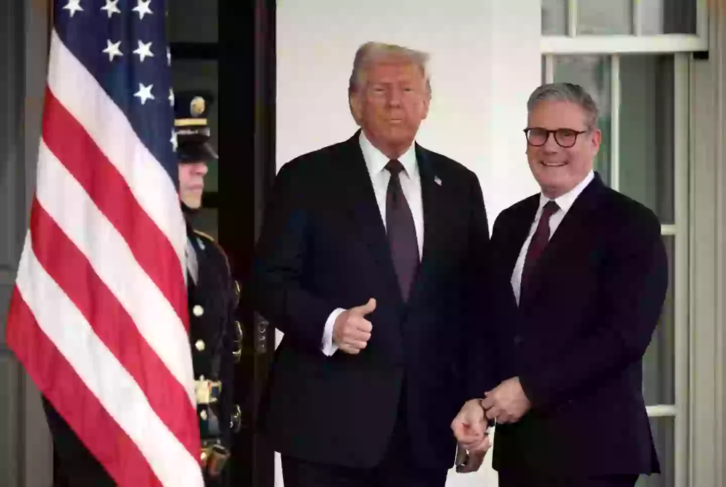 Donald Trump and Keir Starmer met at the White House on Thursday (27 February) for a press conference (Alex Wong / Staff / Getty Images)