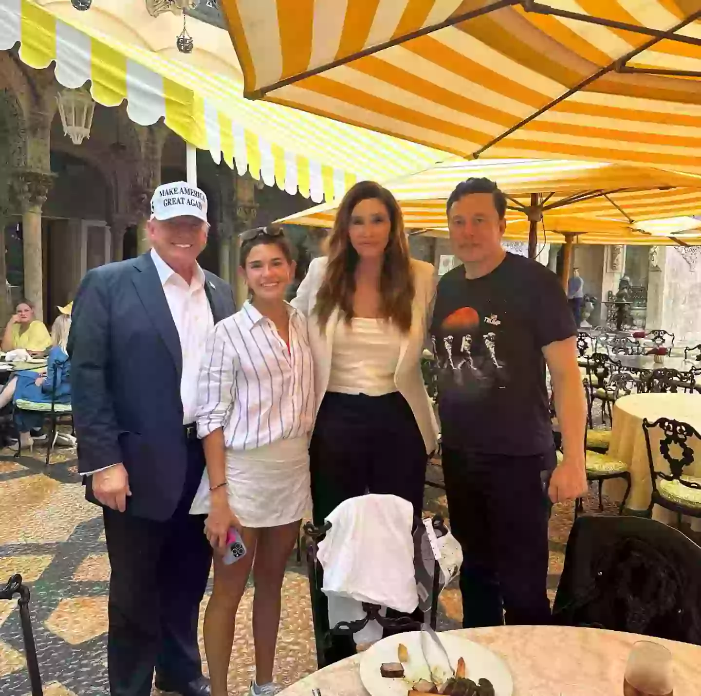 Jenner previously supported Trump's election victory (Instagram/@caitlynjenner)