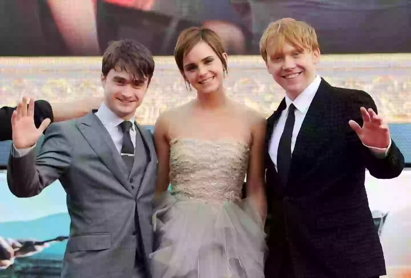 Rowling's followers think the comments are about Watson, Grint and Radcliffe (Dave M. Benett/Getty Images)