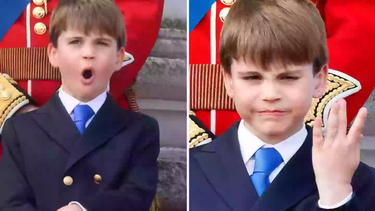 Lip-reader works out what Prince Louis actually said to Kate as he stole show at King's birthday parade