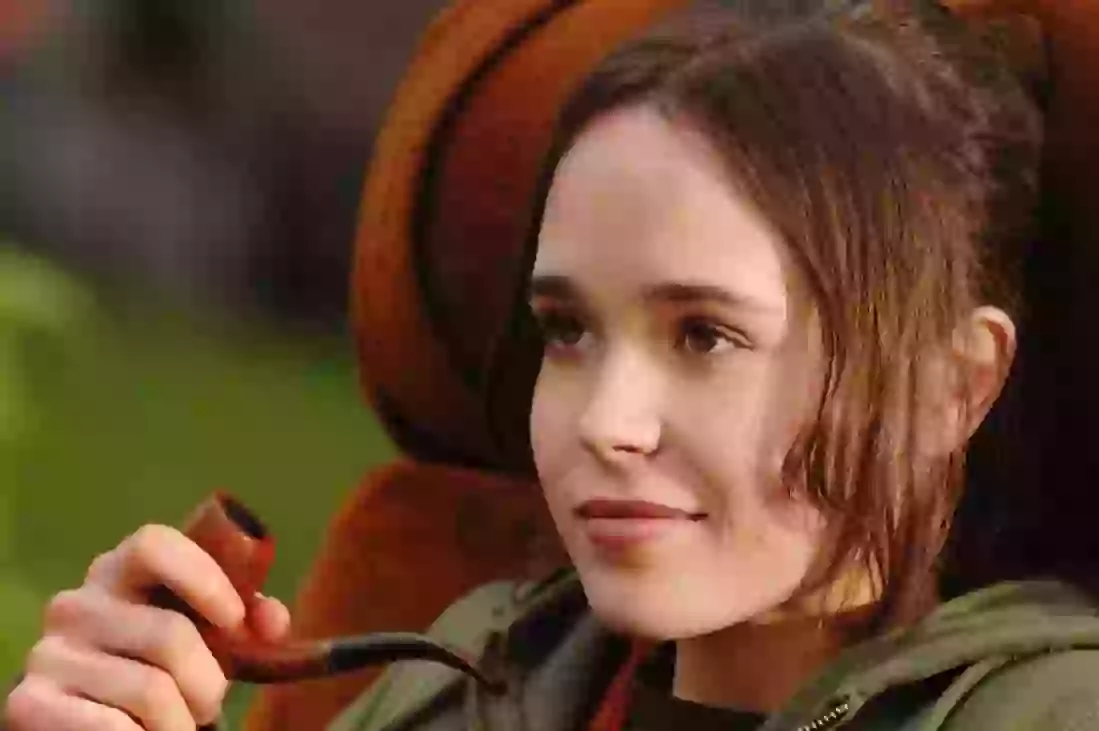 Elliot Page revealed that he and a Juno co-star used to get frisky at work (Jeremychanphotography/Getty Images)