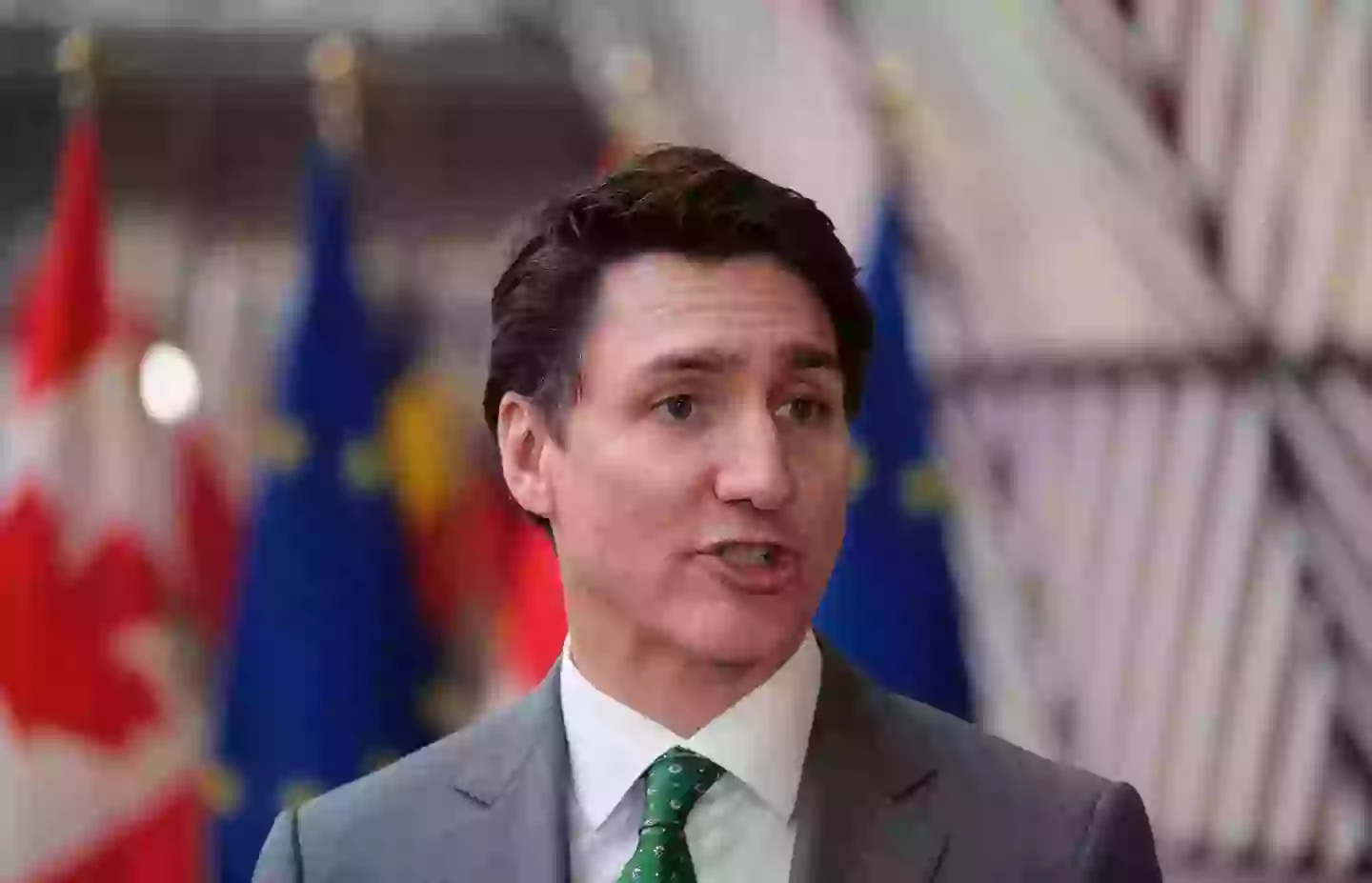 Trudeau seemingly responded to Trump's threats (Thierry Monasse/Getty Images)