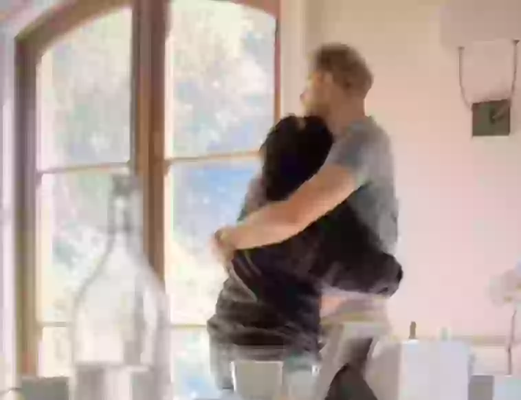 Harry's reaction to a text from William was shown on his and Meghan's Netflix docu-series (Netflix)