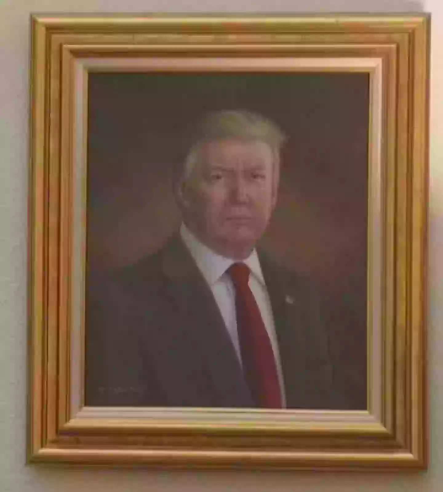 Trump called out the artist, Sarah Boardman (Truth Social/@realDonaldTrump)