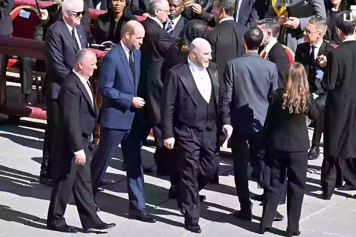 Prince William has been defended online as the suit id part of Royal protocol (SOPA Images / Contributor / Getty)