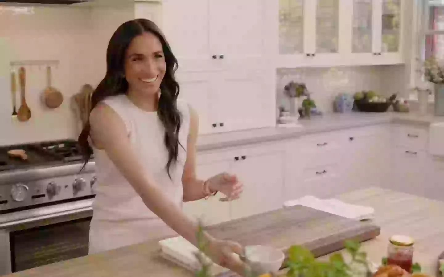 Her Netflix show With Love, Meghan will feature a whole host of celebrity guests. (Netflix)