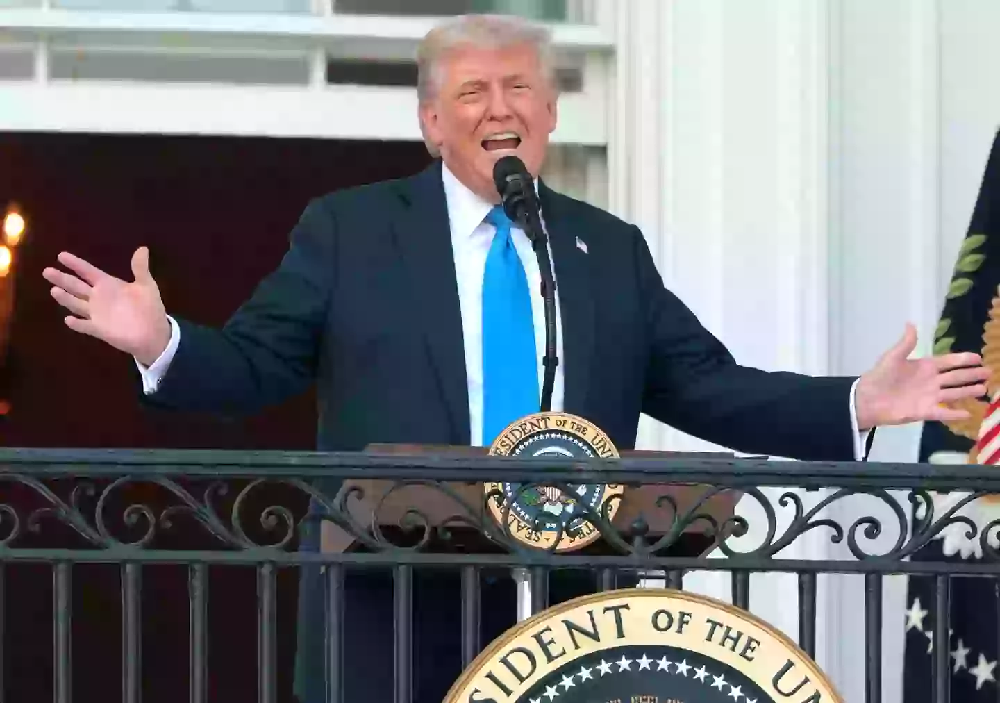 Trump announced tighter immigration earlier this year (Anna Moneymaker/Getty Images)