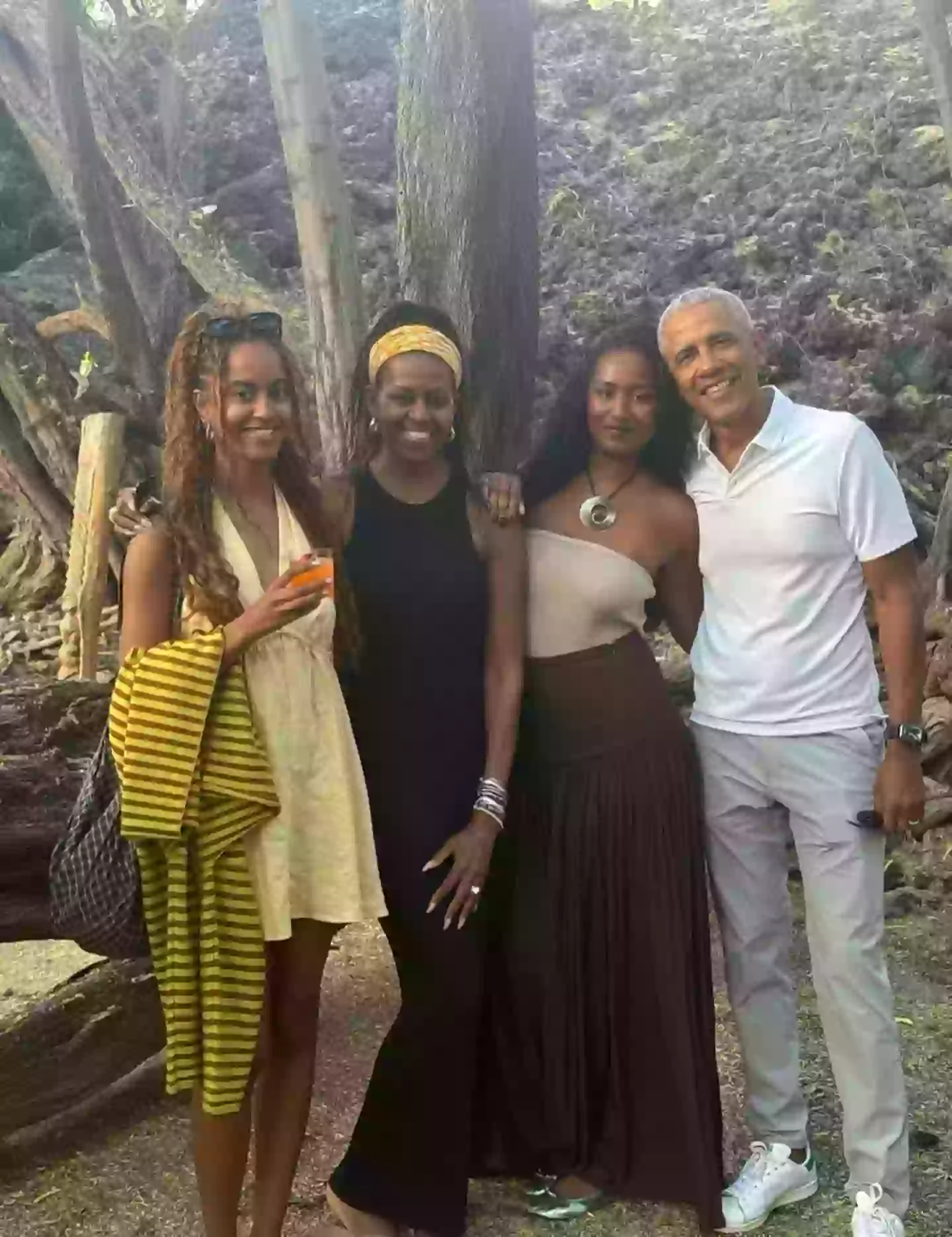 The Obamas share two daughters; Malia, 26, and Sasha, 24 (Instagram/@barackobama)