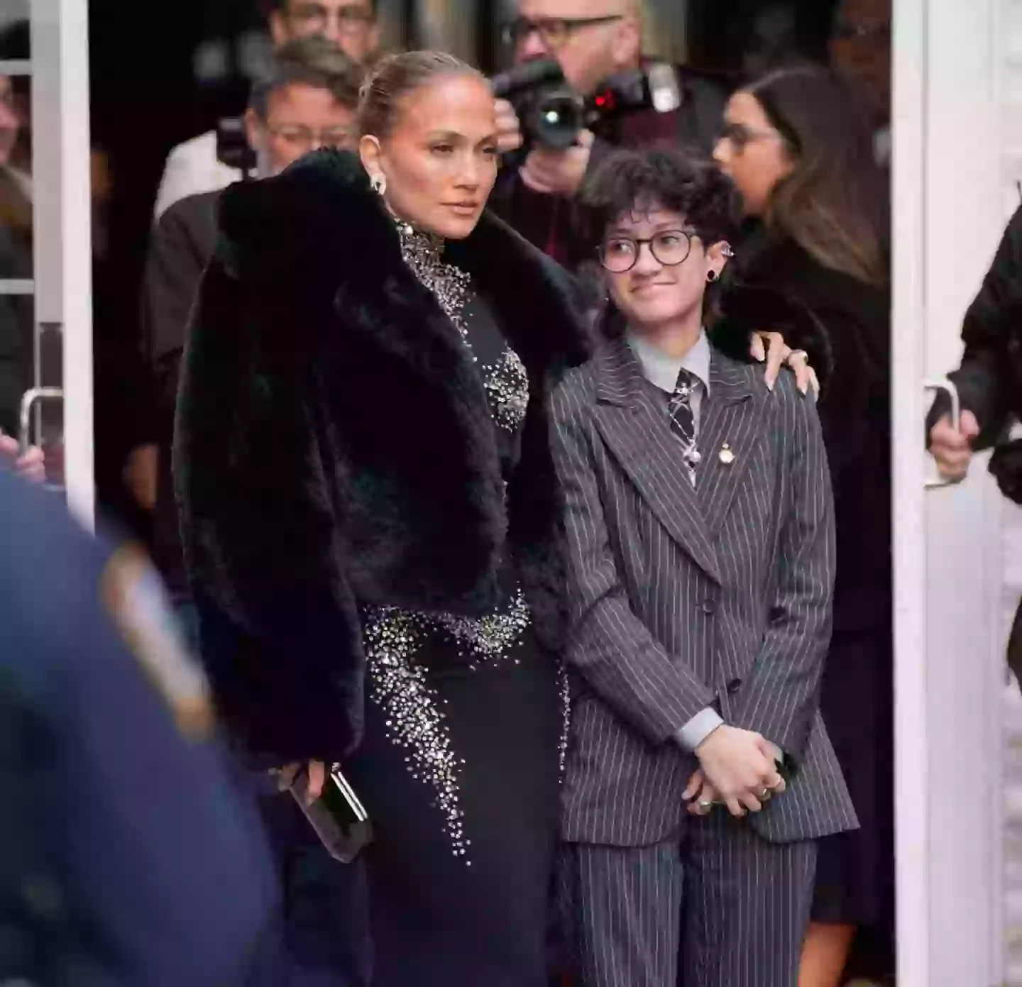 Jennifer Lopez and Emme hit the red carpet (XNY/Star Max/GC Images)