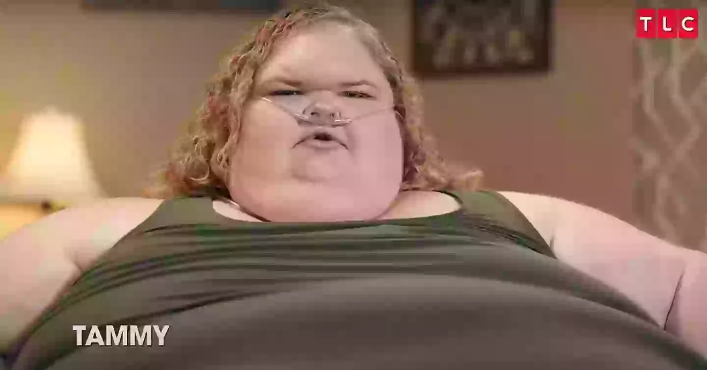 Tammy Slaton prior to her incredible weight loss (TLC)